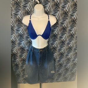 #34 NWOT Cowboy Stars Jorts Large